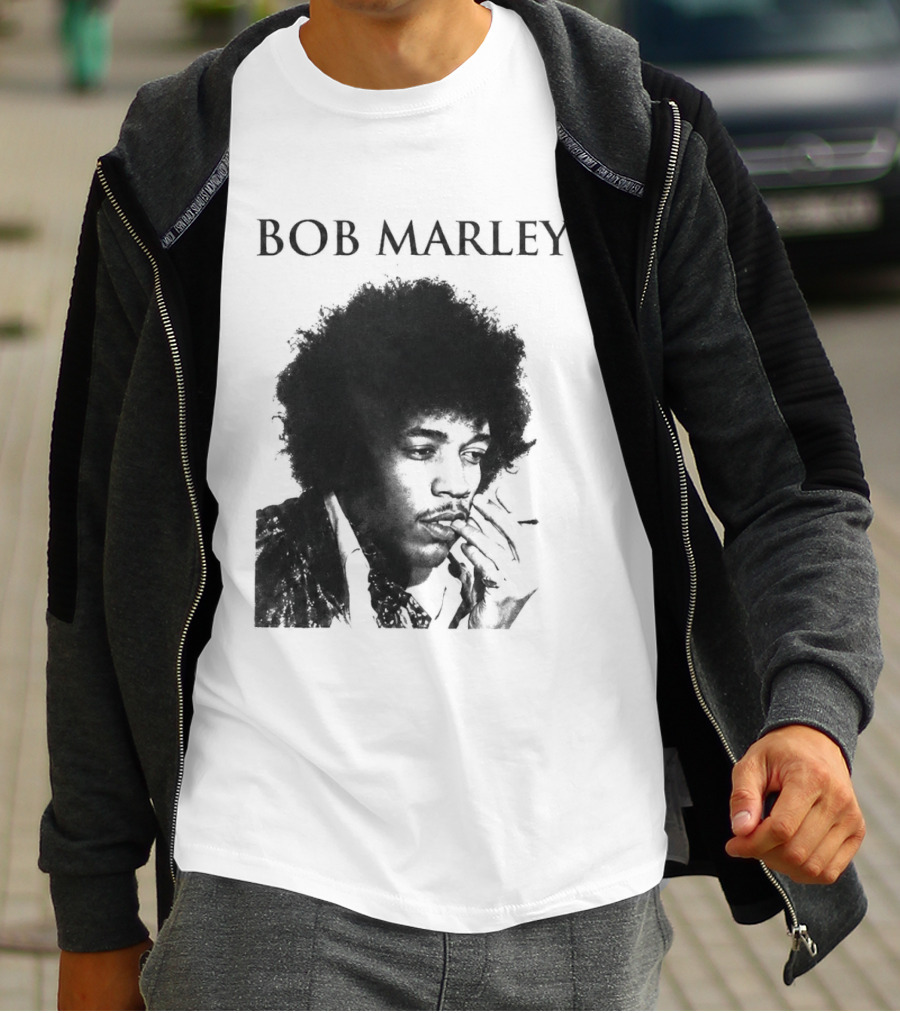 Bob Marley Jimi Hendrix T-Shirt