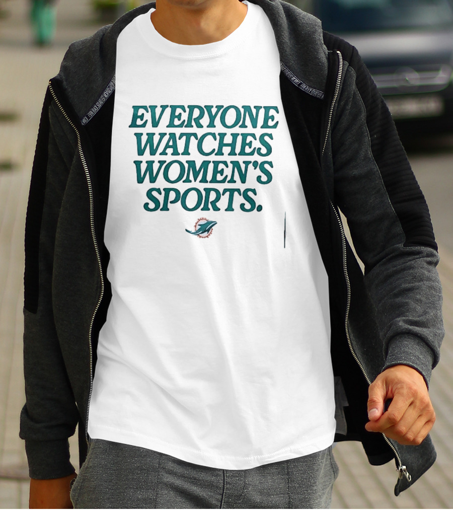 Miami Dolphins Everyone Es Women's Sports T-Shirt