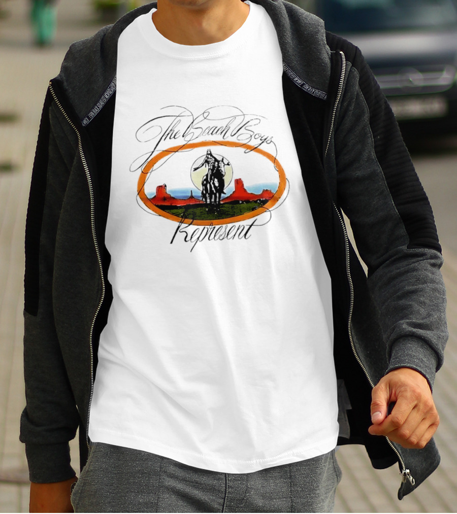 The Beach Boys Represent Native American Horse Monument Valley Sunset T-Shirt