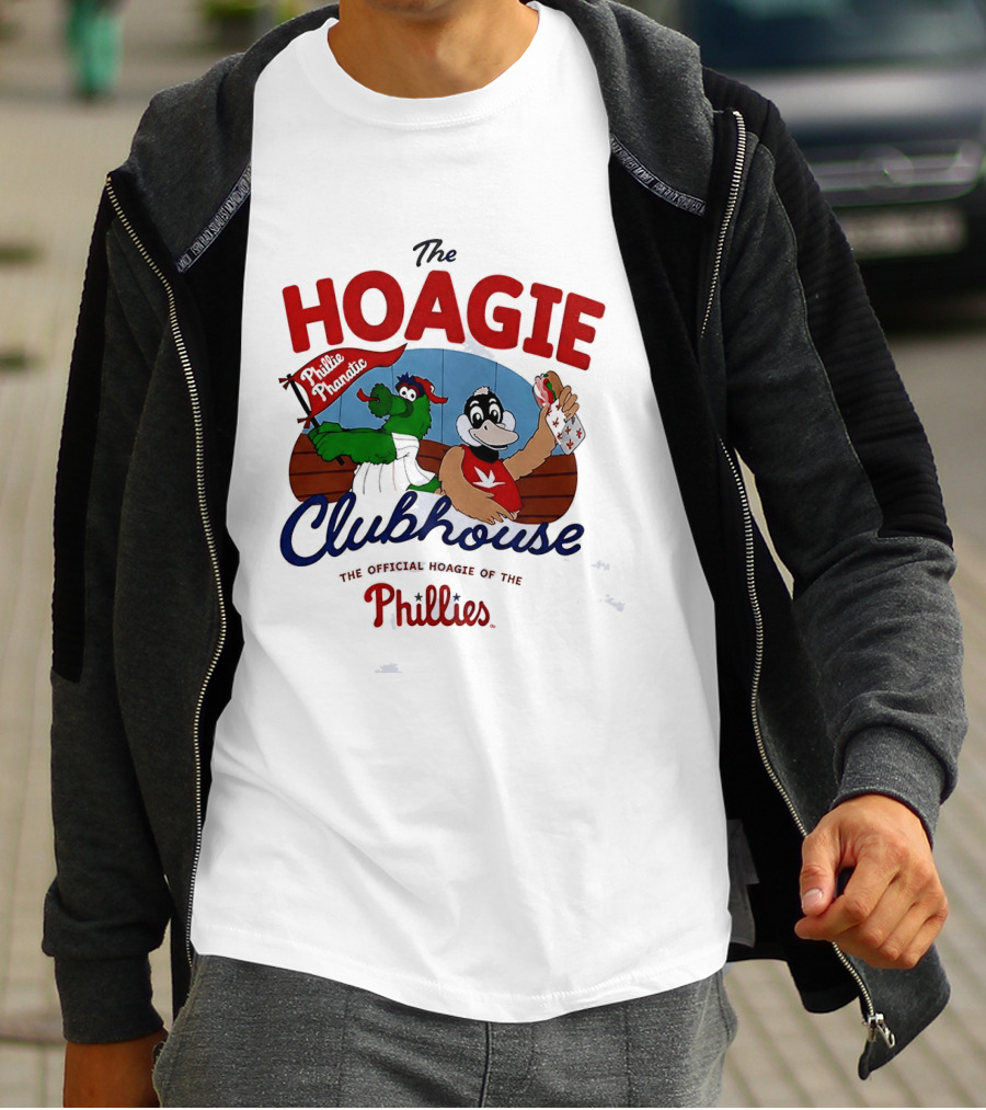 The Hoagie Clubhouse Official Hoagie Of The Phillies T-Shirt