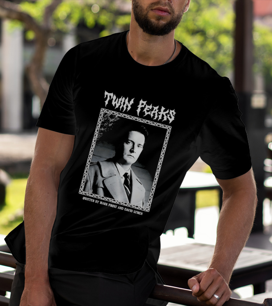 Twin Peaks Written By Mark Frost And David Lynch Dale Cooper T-Shirt