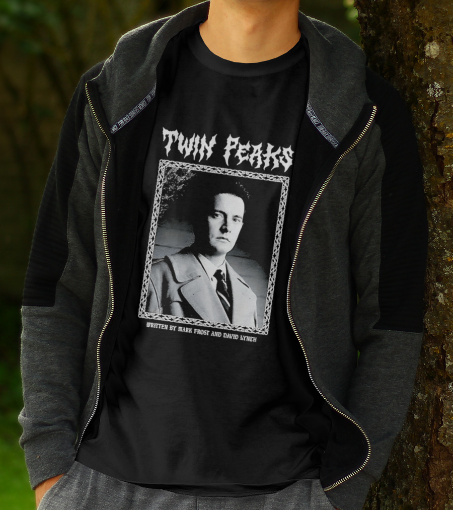 Twin Peaks Written By Mark Frost And David Lynch Dale Cooper T-Shirt