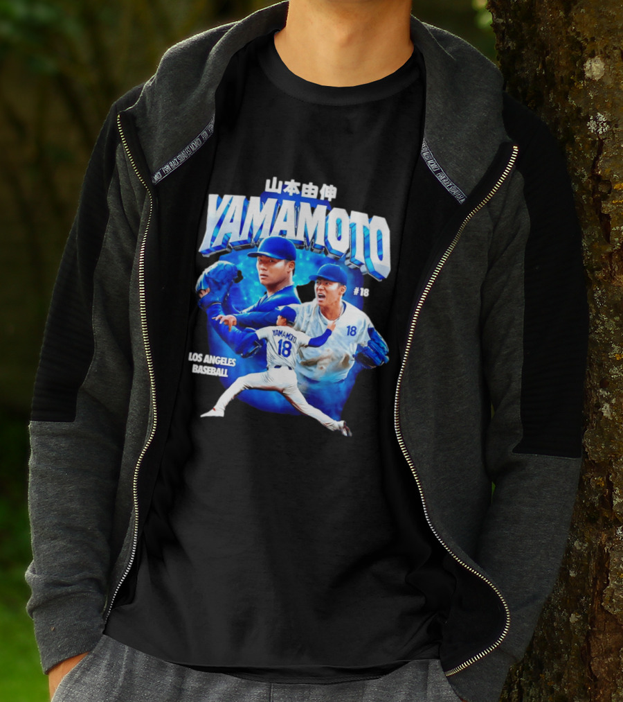 Yamamoto #18 Los Angeles Baseball 2026 T-Shirt
