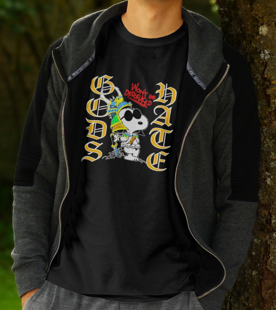 God's Hate We Owe You Nothing Samurai Joe Hardcore T-Shirt