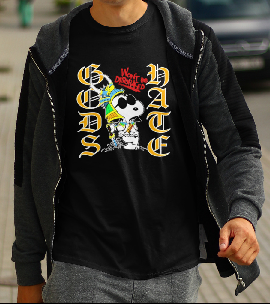 God's Hate We Owe You Nothing Samurai Joe Hardcore T-Shirt