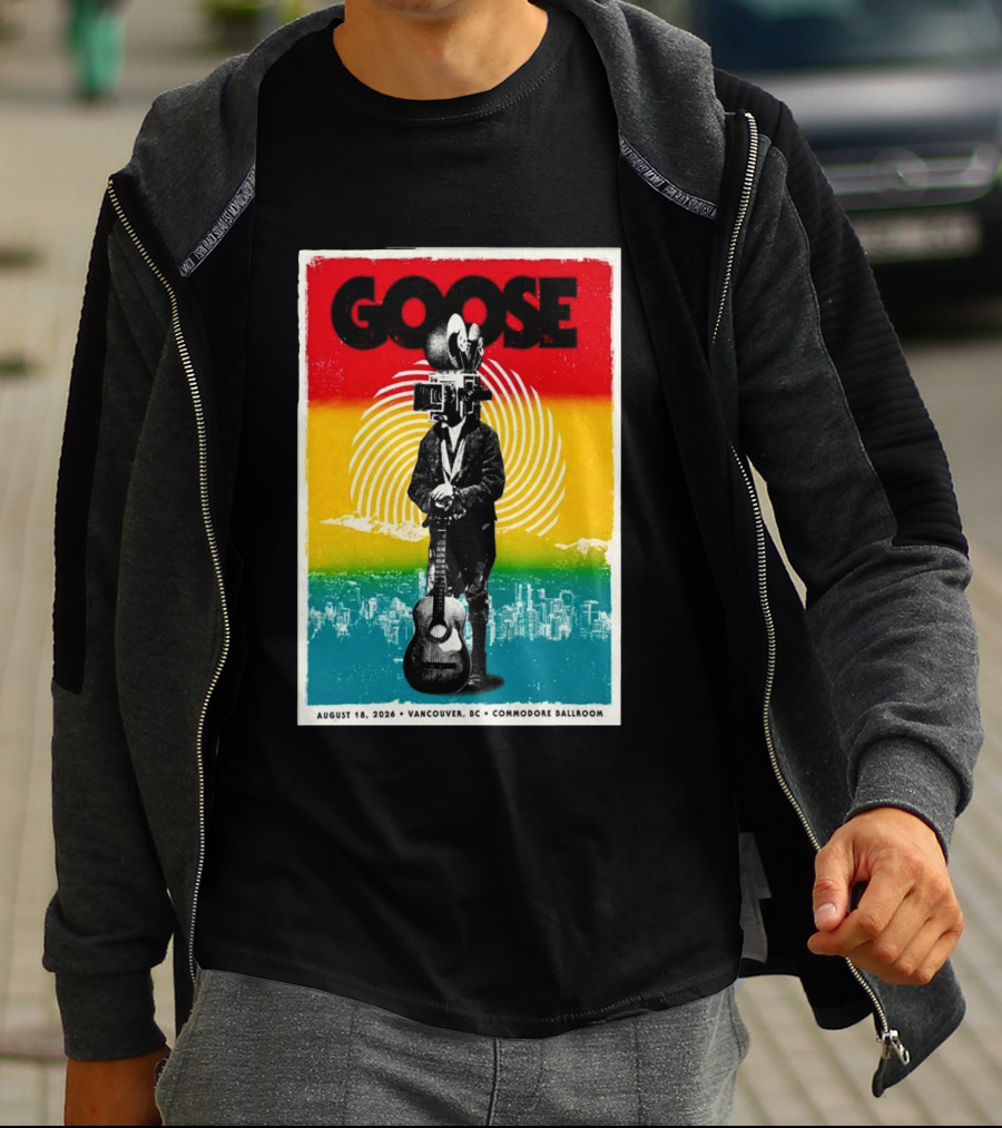 Goose August 18 2026 Vancouver BC Commodore Ballroom T-Shirt