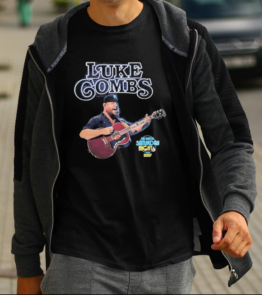 Luke Combs My Kinda Saturday Night Tour 2027 T-Shirt