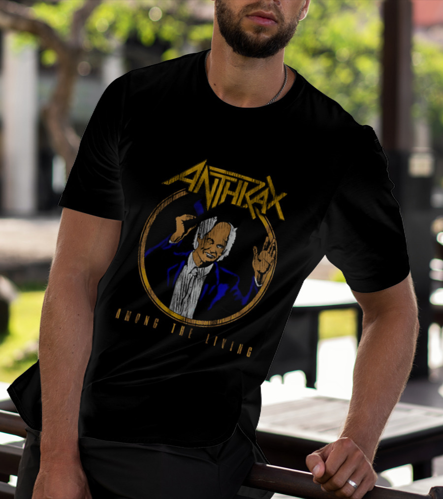 Anthrax Among The Living Randall Flagg Band Music T-Shirt