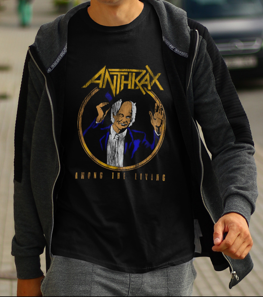 Anthrax Among The Living Randall Flagg Band Music T-Shirt