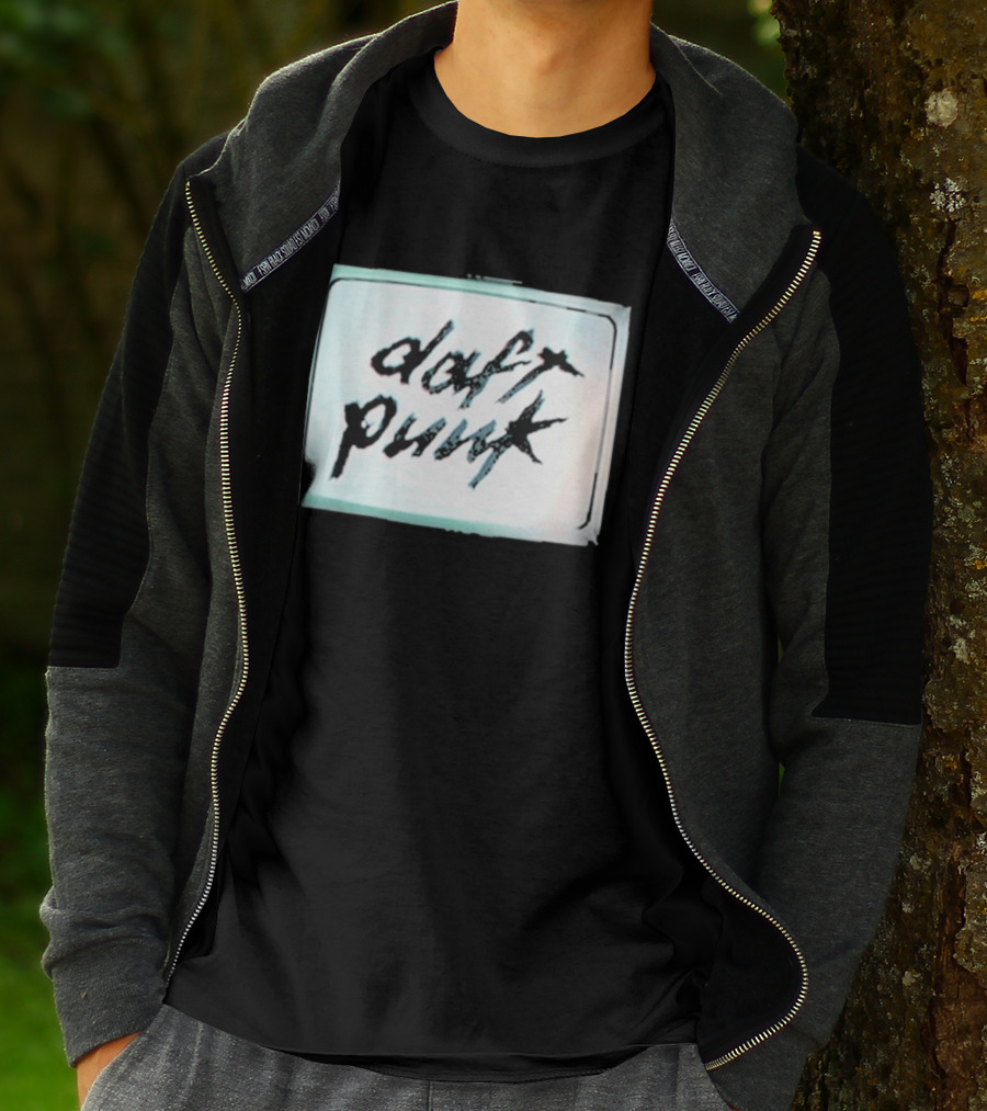 Daft Punk Human After All Vintage Television T-Shirt