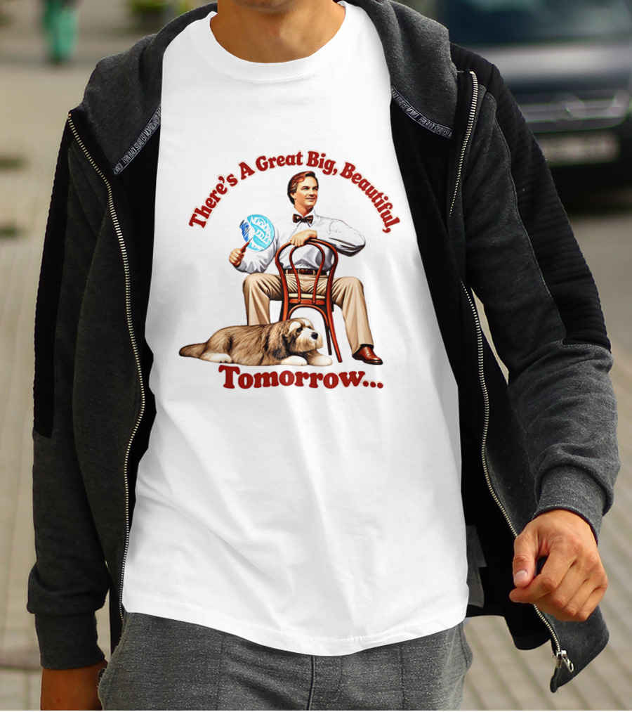 There's A Great Big Beautiful Tomorrow Carousel Of Progress Nostalgia T-Shirt