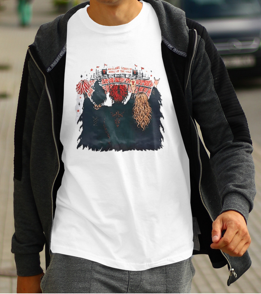 Neyland Stadium Home Of The Vols With Hocus Pocus Sanderson Sisters T-Shirt