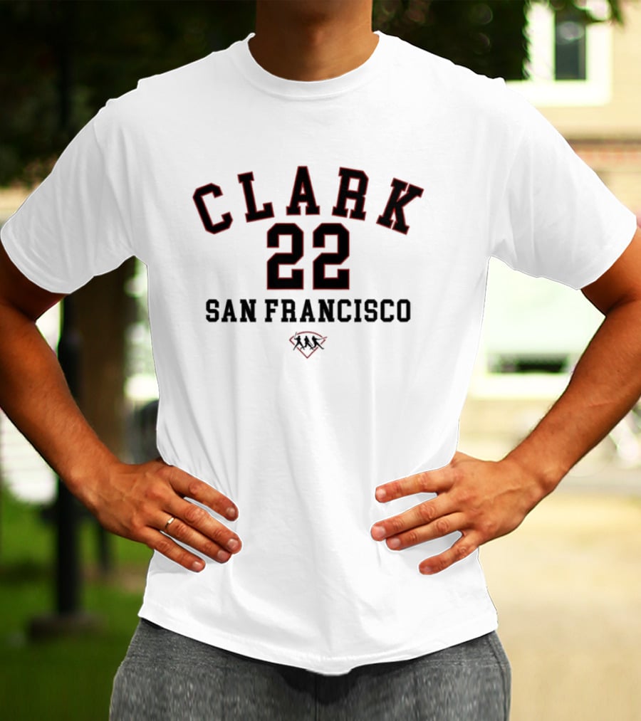 San Francisco Giants Clark 22 MLB Baseball T-Shirt