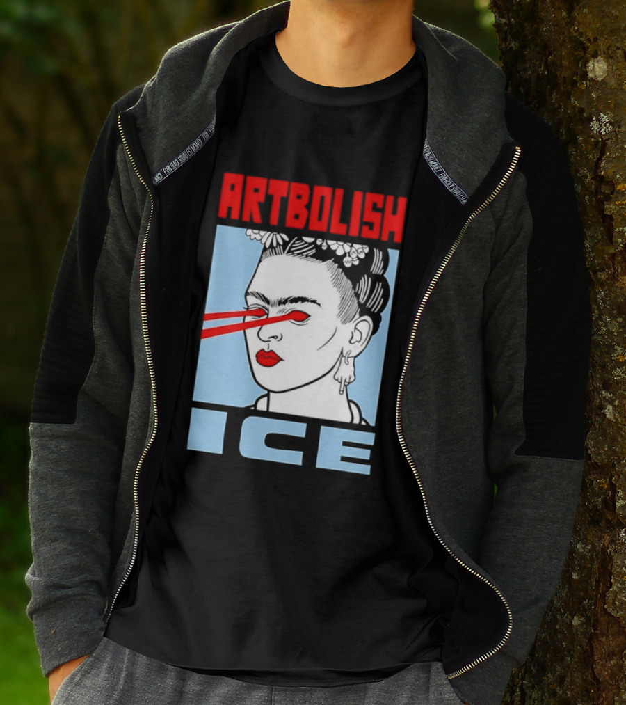 ARTBOLISH ICE Frida Kahlo Lalo T-Shirt