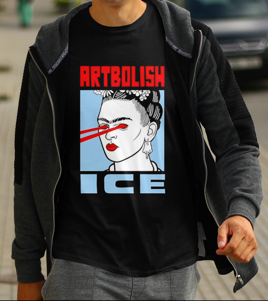 ARTBOLISH ICE Frida Kahlo Lalo T-Shirt