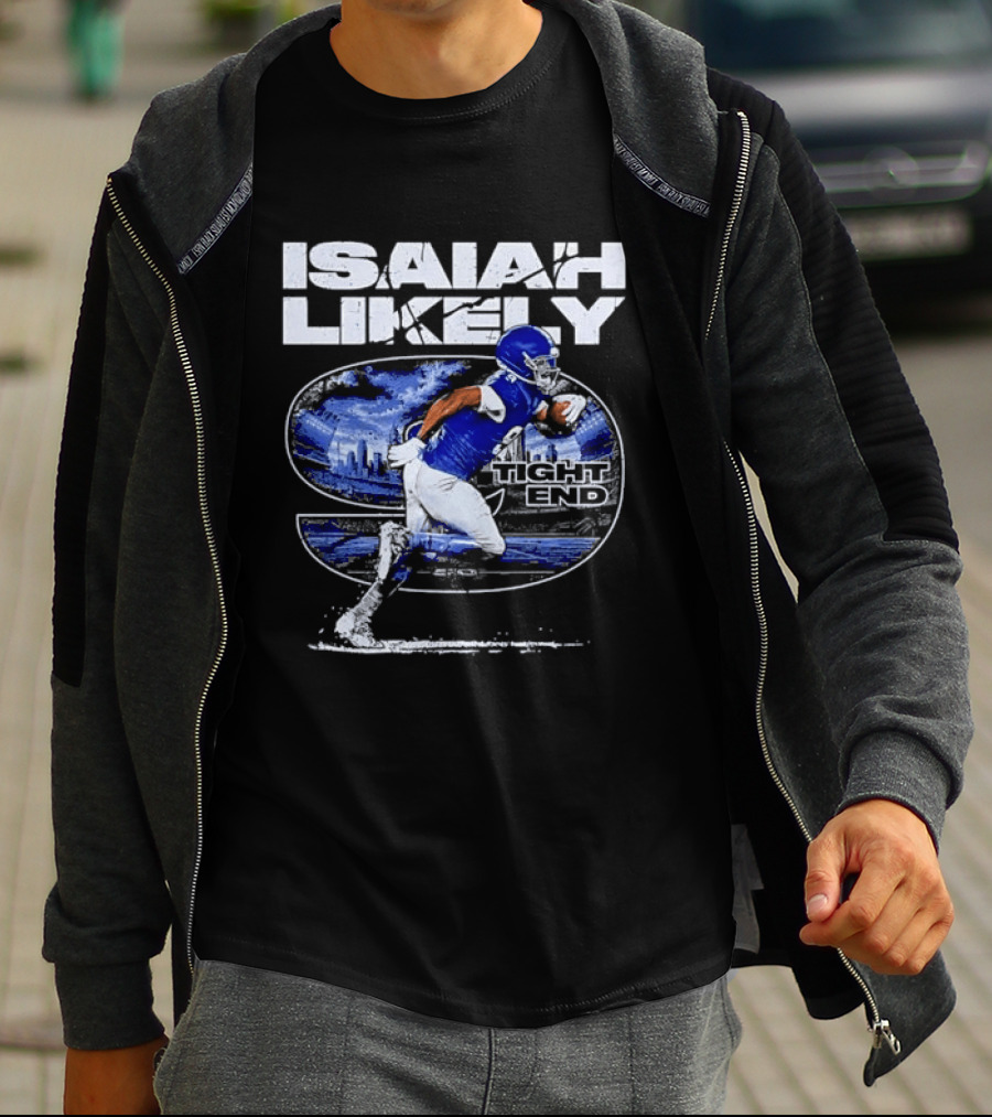 Isaiah Likely Tight End New York Giants Player T-Shirt