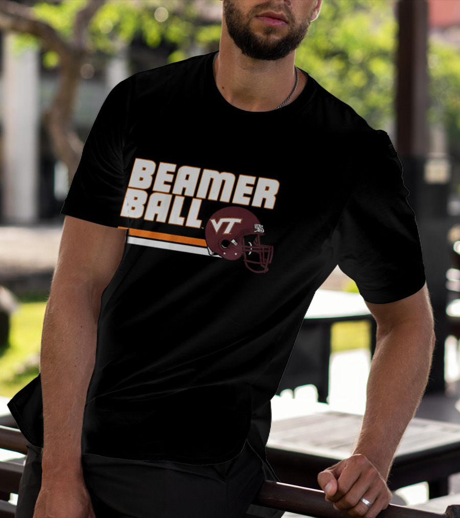 Beamer Ball VT Football Virginia Tech Frank Beamer Coach T-Shirt