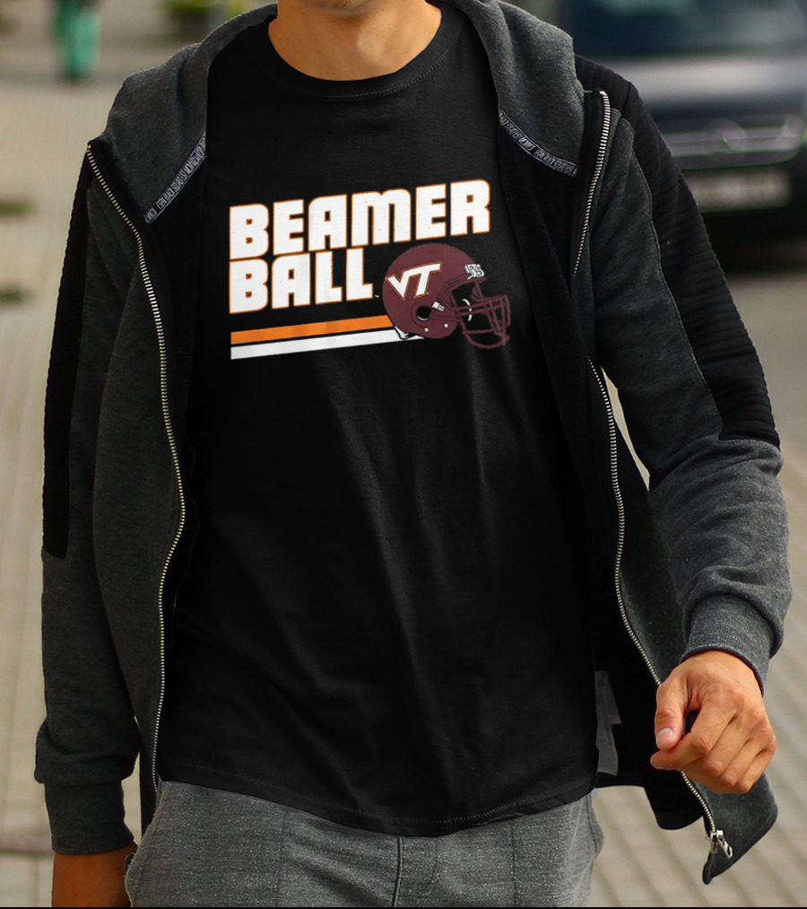 Beamer Ball VT Football Virginia Tech Frank Beamer Coach T-Shirt