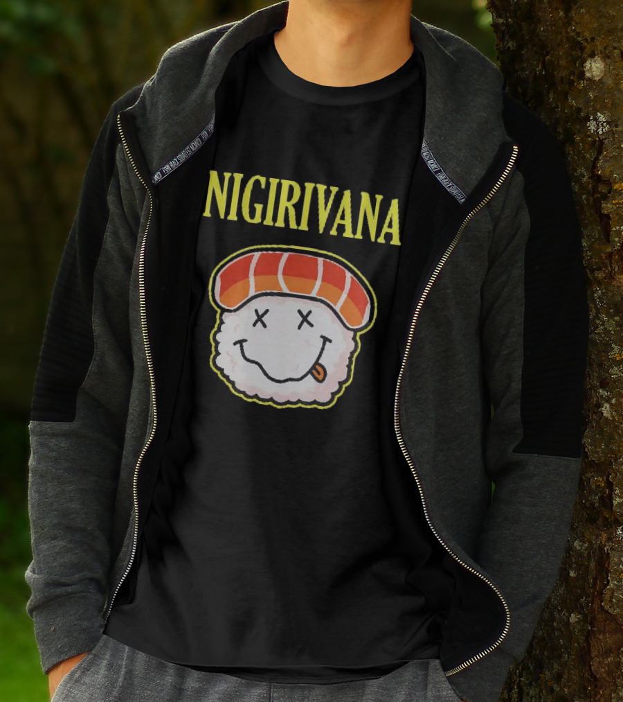 Nigirivana Sushi Nigiri Smile Face T-Shirt