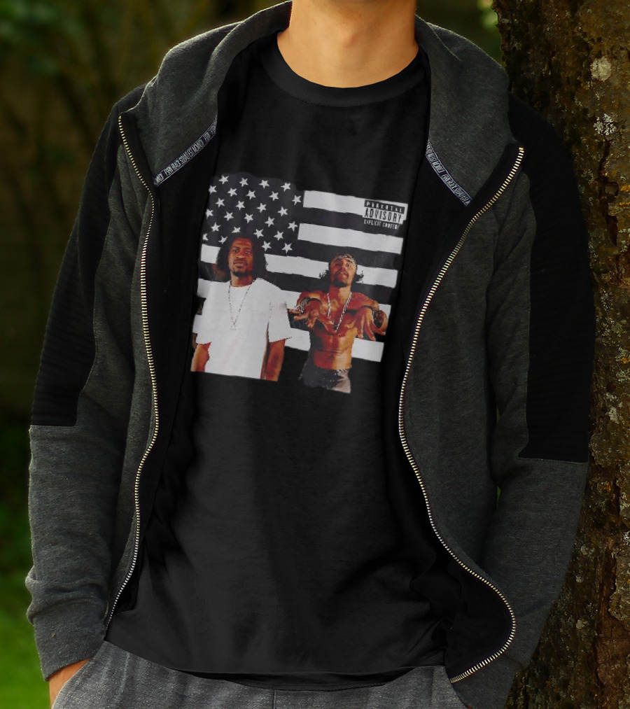 OutKirk Kirk X Floyd American Flag Explicit Content T-Shirt