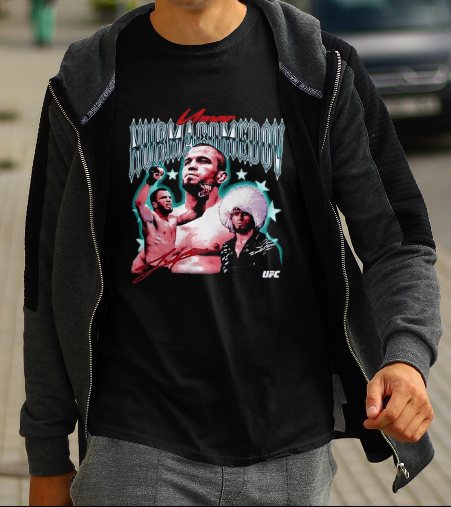 Umar Nurmagomedov UFC Trio Stars Signature T-Shirt