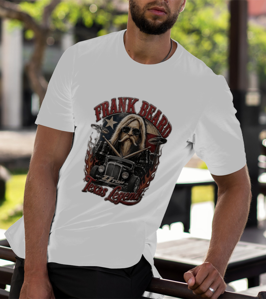 Frank Beard ZZ Top Texas Legend T-Shirt