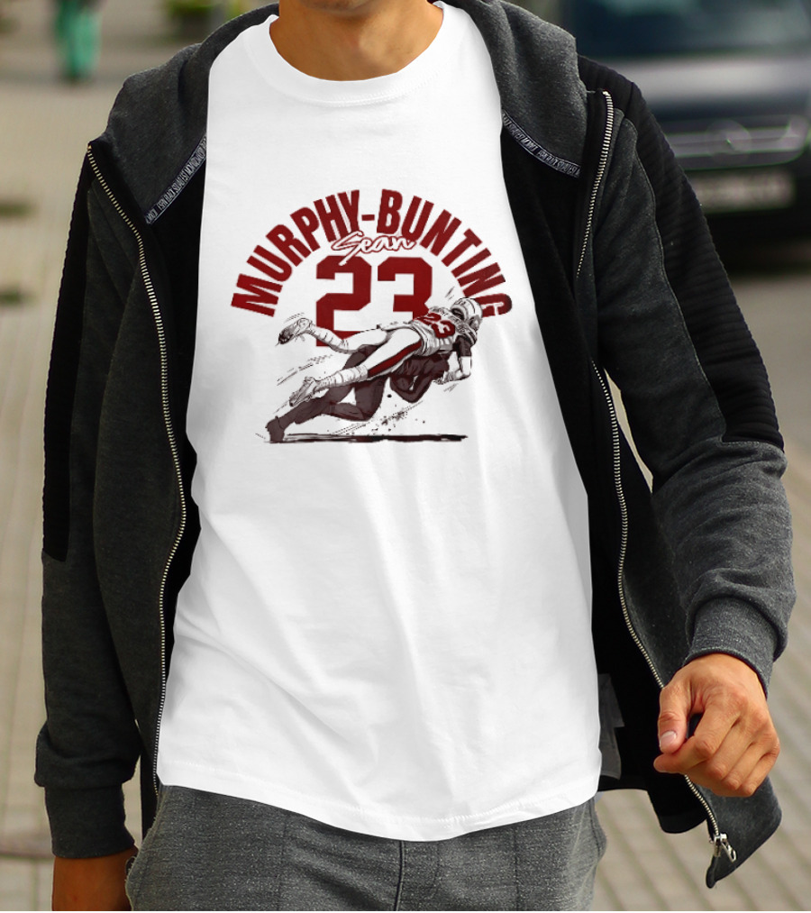 Murphy Bunting Sean 23 Arizona Football Athlete T-Shirt