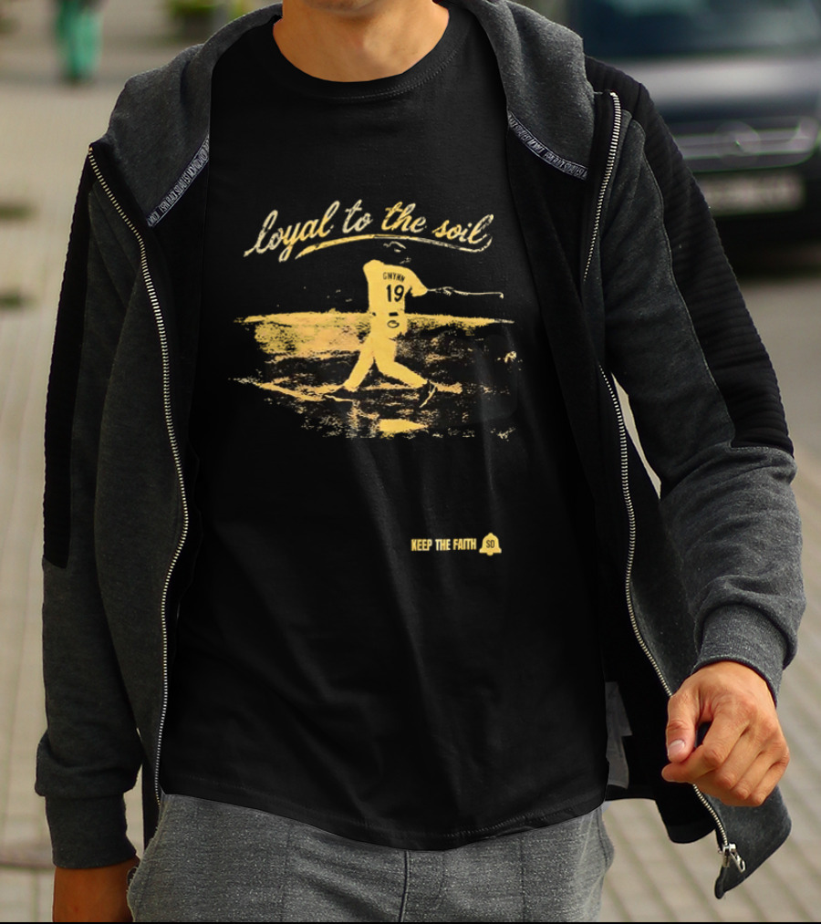 Loyal To The Soil 2026 Tony Gwynn San Diego Keep The Faith T-Shirt