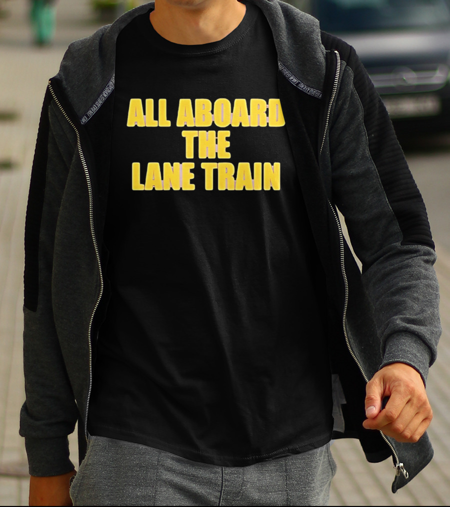 All Aboard The Lane Train Atlanta Braves T-Shirt