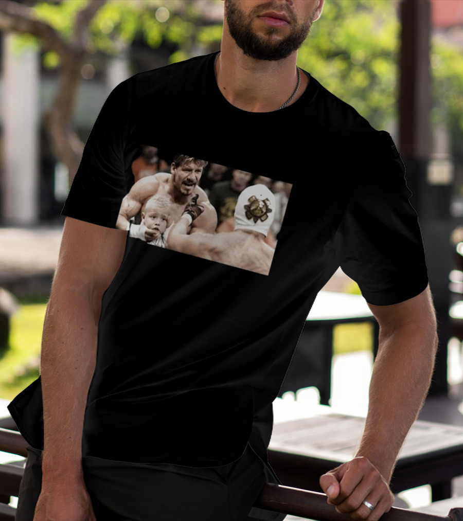 Bad Bunny Southern Tackle Apple Vintage Wrestling Match Iconic WWE Scene T-Shirt