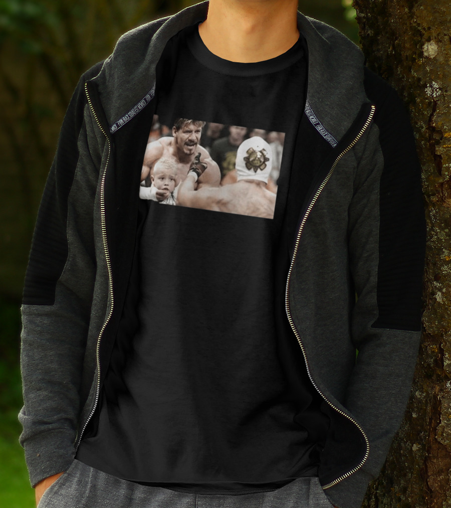 Bad Bunny Southern Tackle Apple Vintage Wrestling Match Iconic WWE Scene T-Shirt