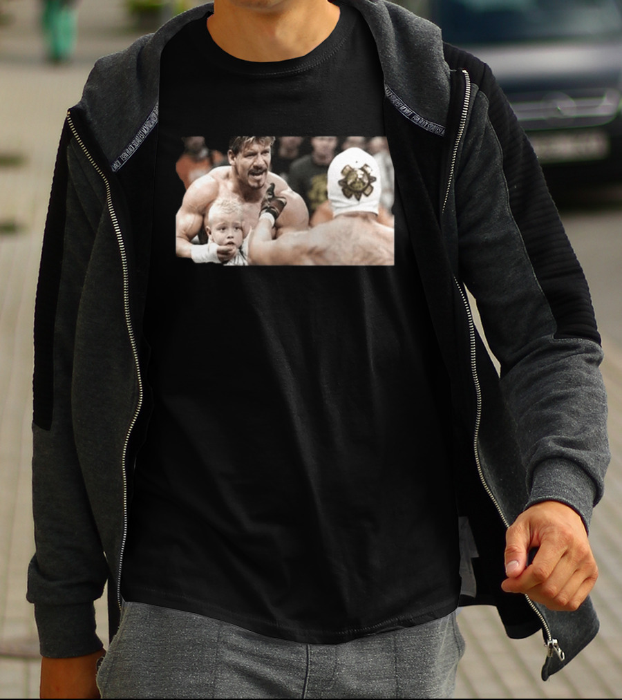Bad Bunny Southern Tackle Apple Vintage Wrestling Match Iconic WWE Scene T-Shirt