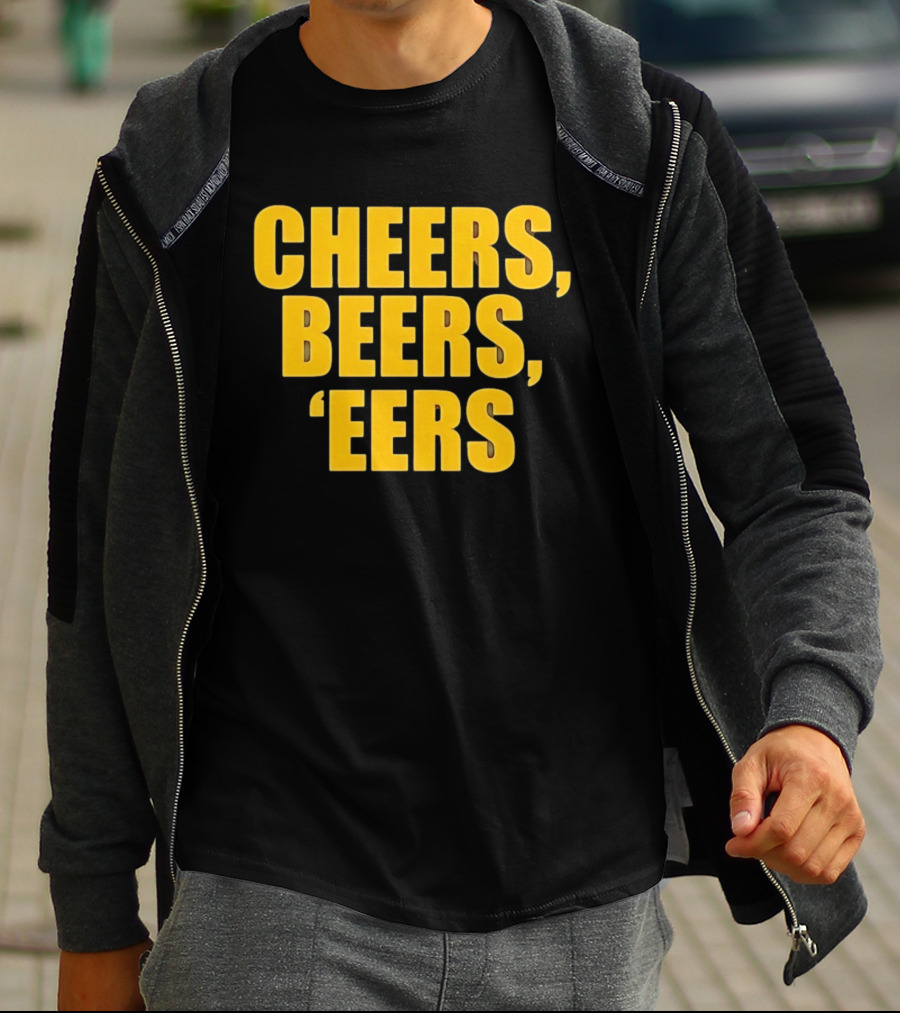 Cheers Beers Eers West Virginia Mountaineers Fans Celebration T-Shirt