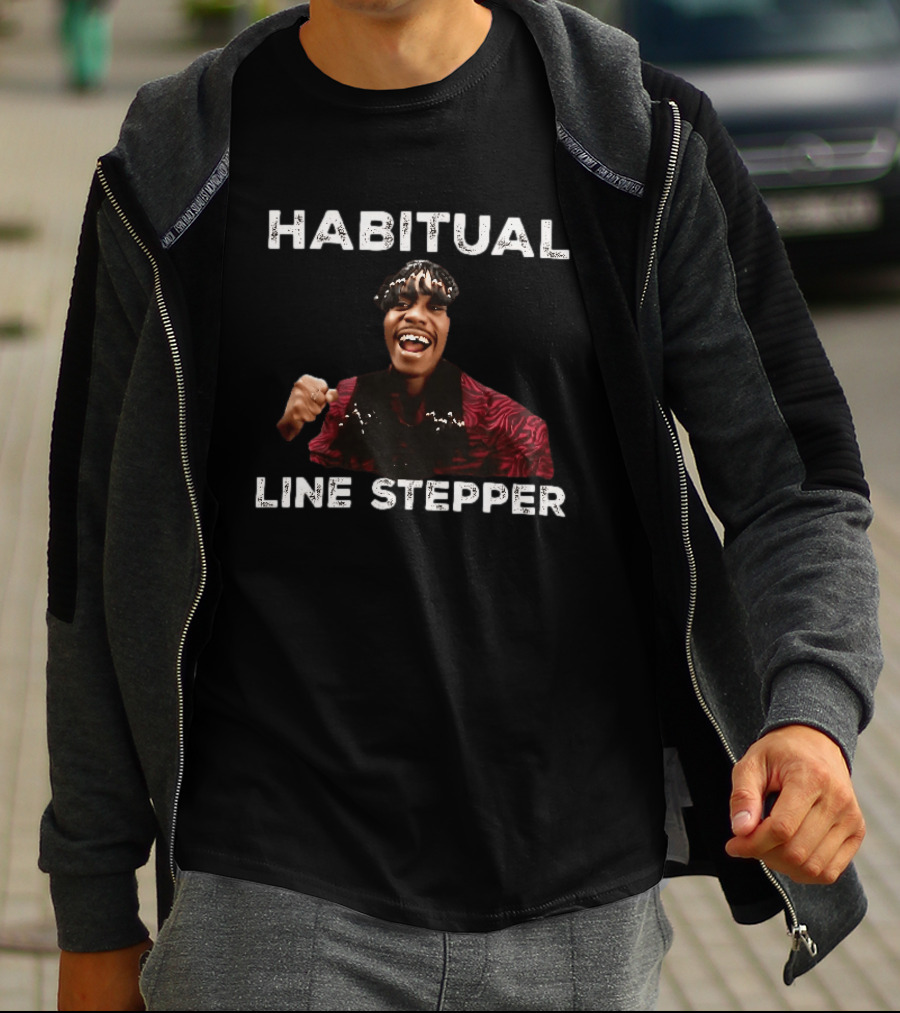 Habitual Line Stepper Rick James Comedy Skit T-Shirt