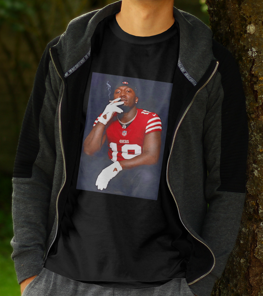 Deebo Samuel 19 NFL San Francisco 49ers Smoking T-Shirt