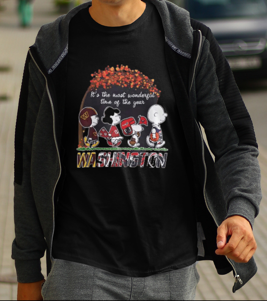 It’s The Most Wonderful Time Of The Year Washington Peanuts T-Shirt