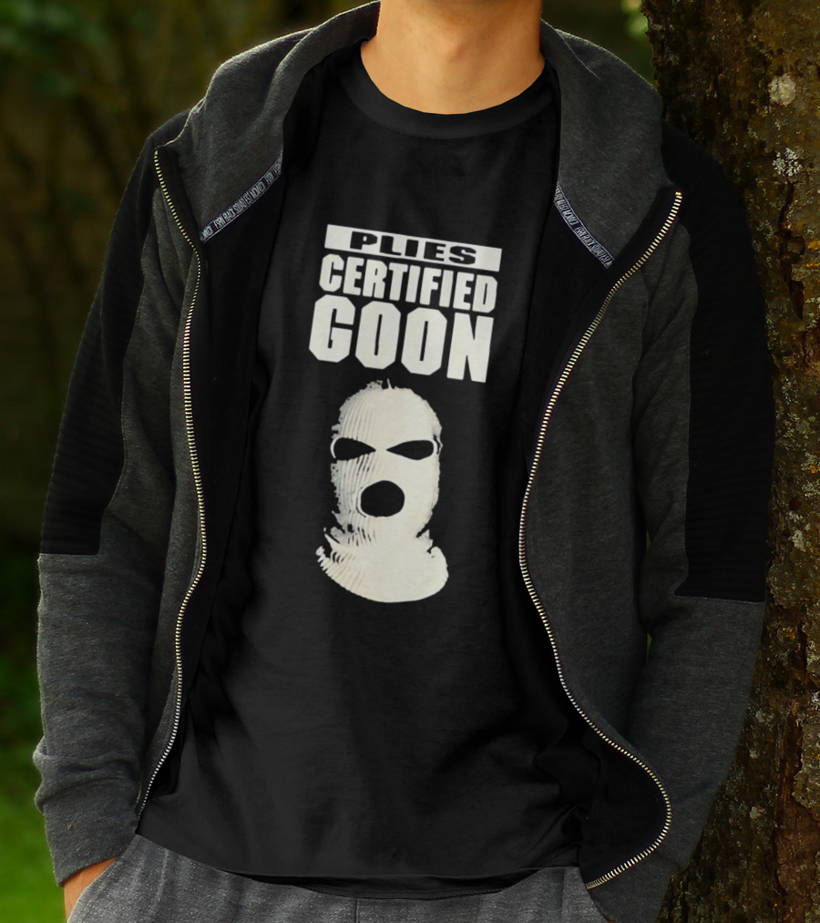 Plies Certified Goon Ski Mask T-Shirt