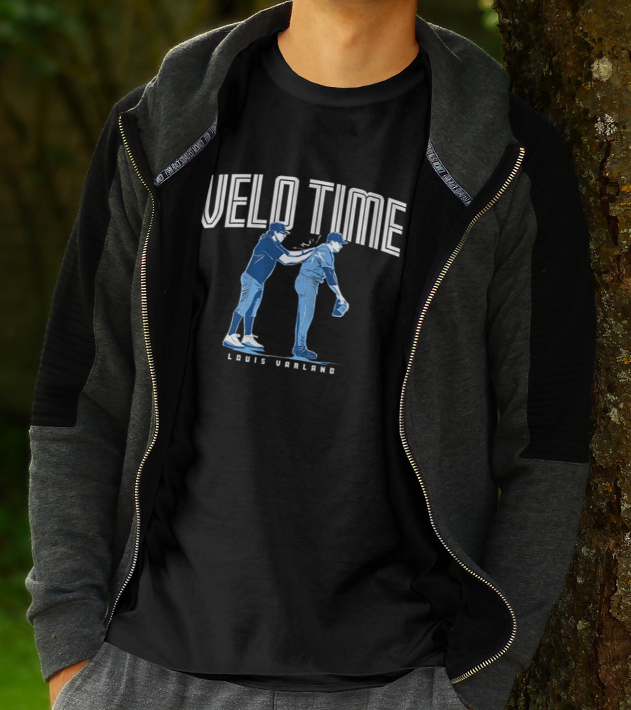 Velo Time Louis Varland Toronto Baseball T-Shirt