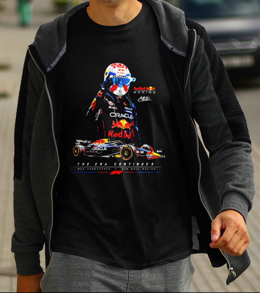 Max Verstappen Red Bull Racing The Era Continues T-Shirt