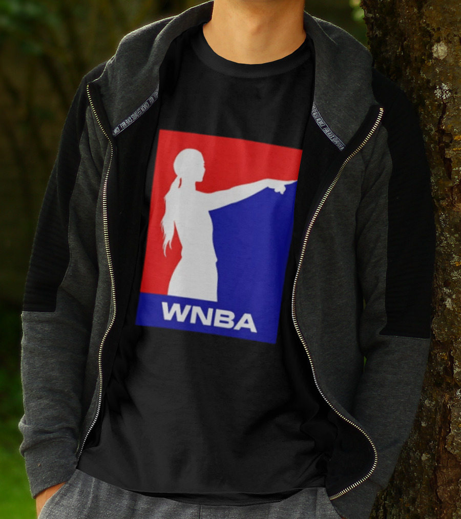 WNBA Red And Blue Sophie Cunningham Basketball T-Shirt