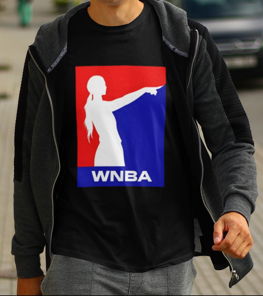 WNBA Red And Blue Sophie Cunningham Basketball T-Shirt