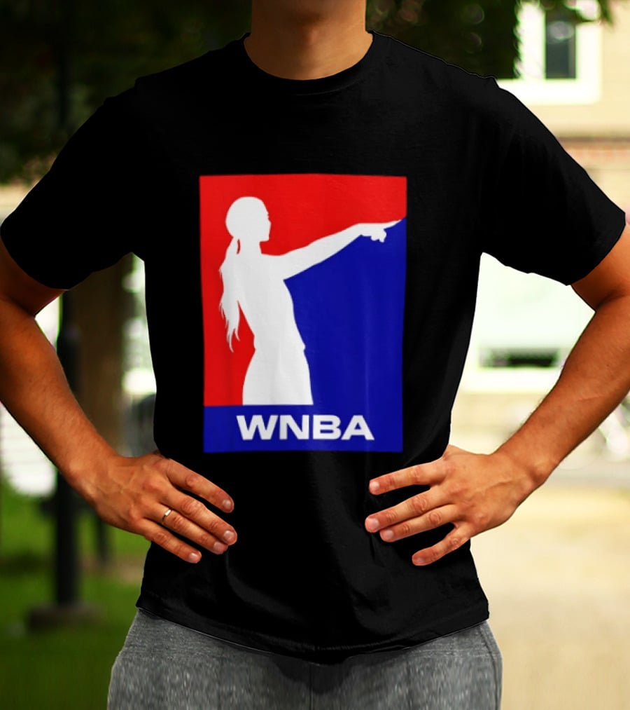 WNBA Red And Blue Sophie Cunningham Basketball T-Shirt