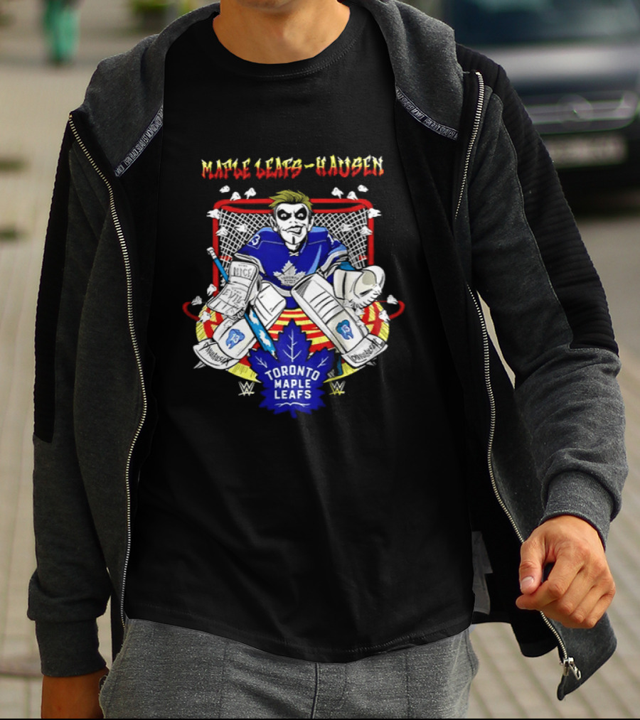 Toronto Maple Leafs Danhausen NHL Hockey WWE T-Shirt