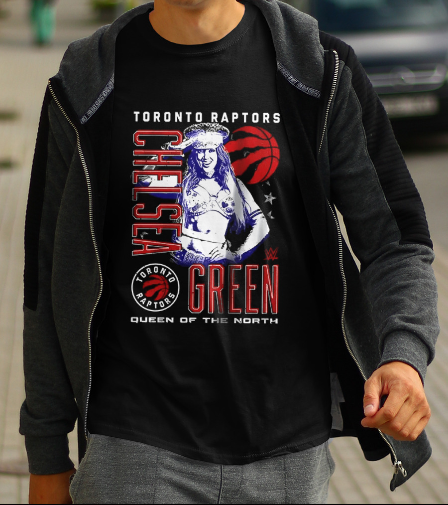 WWE Chelsea Green Toronto Raptors Queen Of The North T-Shirt