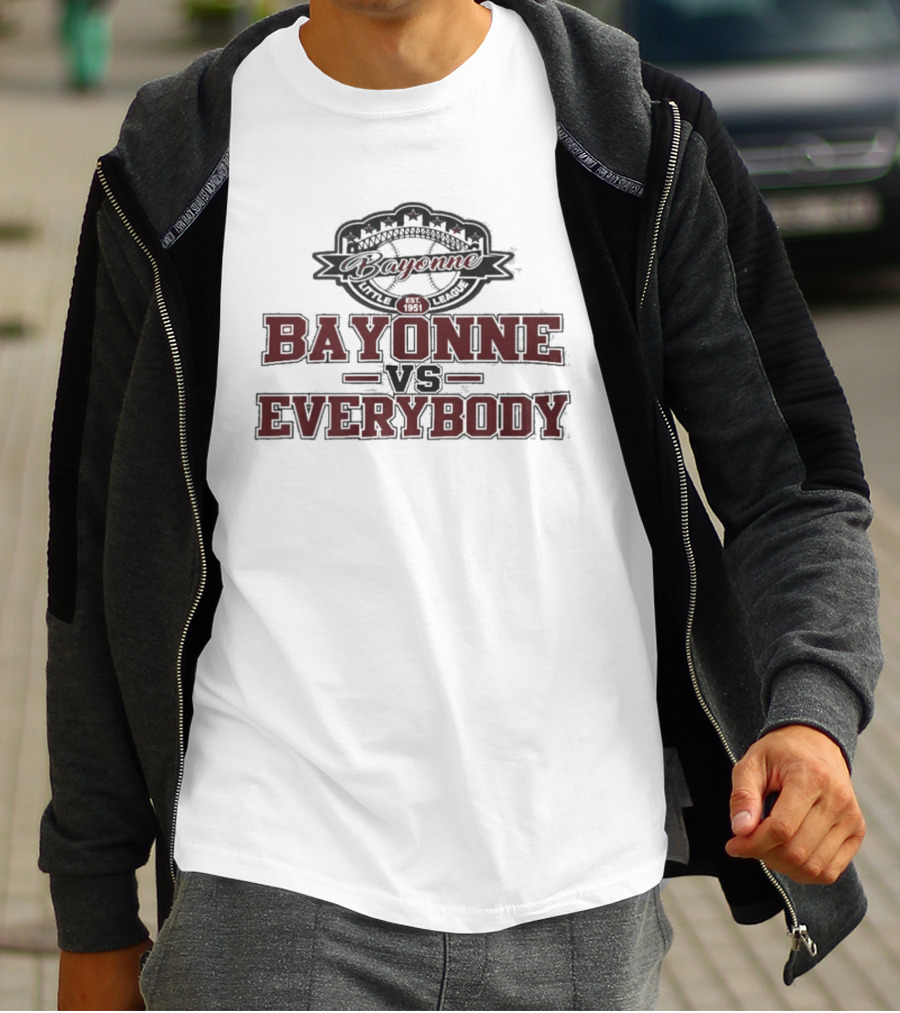Bayonne Little League Vs Everybody Established 1951 T-Shirt