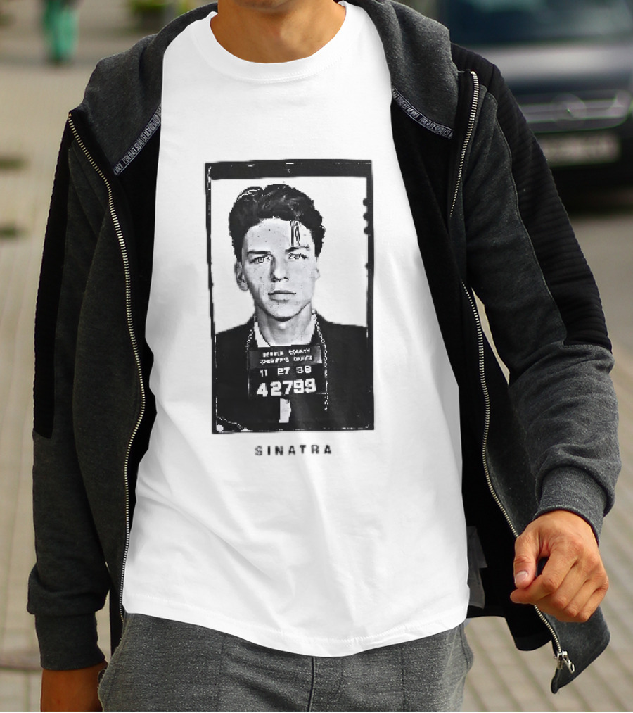 Bergen County Sheriffs Office 11 27 38 42799 Sinatra Shot T-Shirt