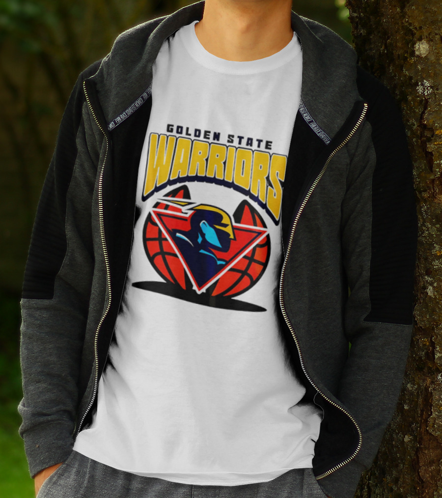 Golden State Warriors NBA 2026 Mania Retro Logo Basketball T-Shirt