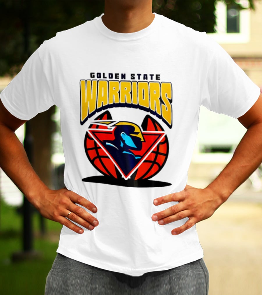 Golden State Warriors NBA 2026 Mania Retro Logo Basketball T-Shirt