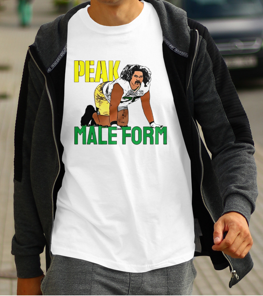 Sean Rhyan Peak Male Form Green Bay Packers Football T-Shirt