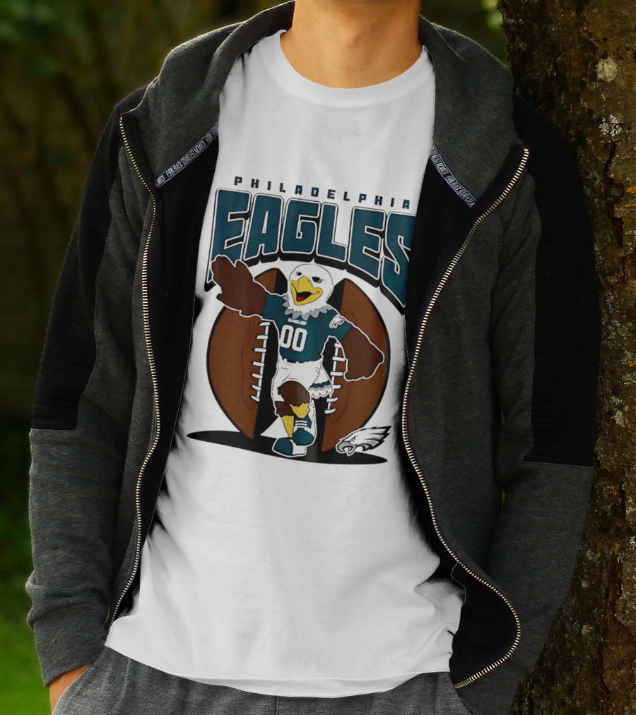 Philadelphia Eagles Swoop Mascot Football 2026 T-Shirt